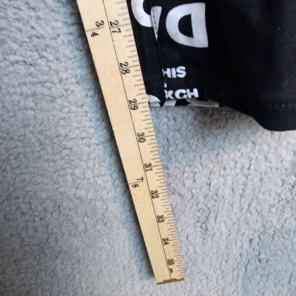 Biepa Jeans Men's Black Denim Fashion Graffiti Style Jeans Size 38 Pants - Picture 8 of 10